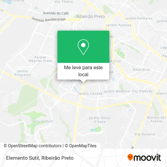 Elemento Sutil mapa