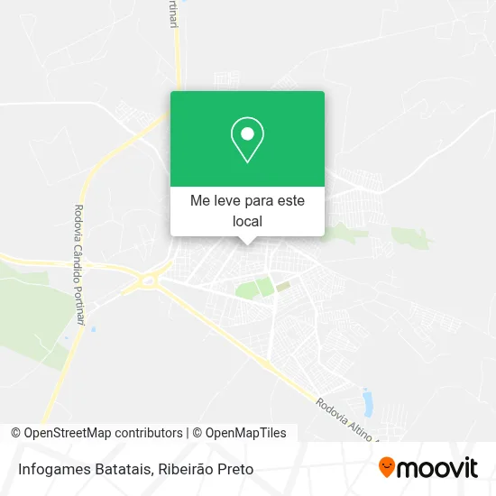 Infogames Batatais mapa