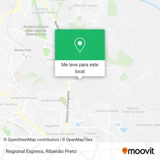 Regional Express mapa