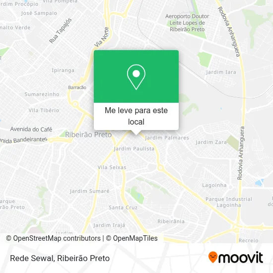 Rede Sewal mapa