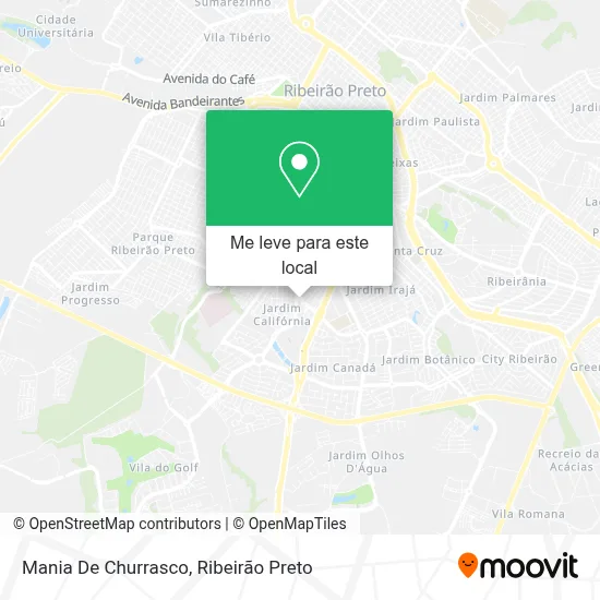 Mania De Churrasco mapa