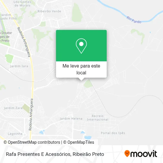Rafa Presentes E Acessórios mapa