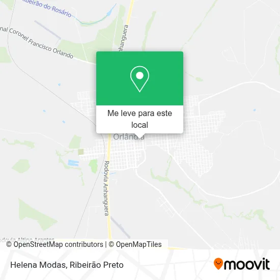 Helena Modas mapa