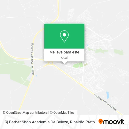 Rj Barber Shop Academia De Beleza mapa