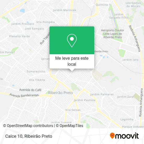 Calce 10 mapa