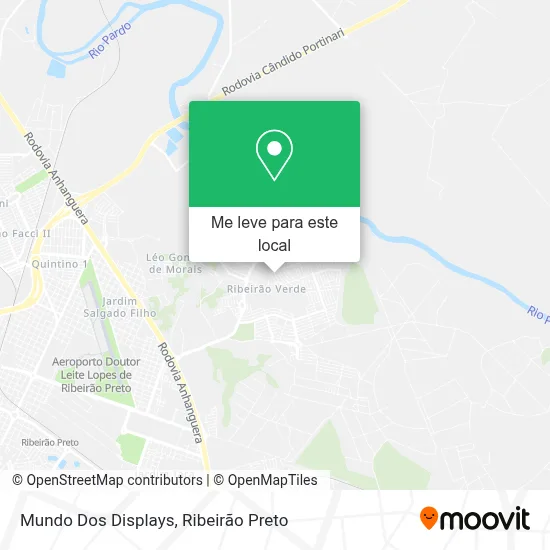 Mundo Dos Displays mapa
