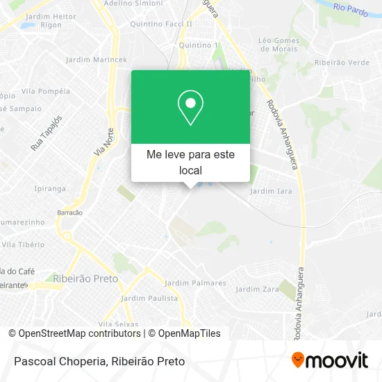 Pascoal Choperia mapa