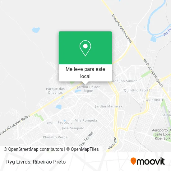 Ryg Livros mapa