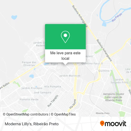 Moderna Lilly's mapa