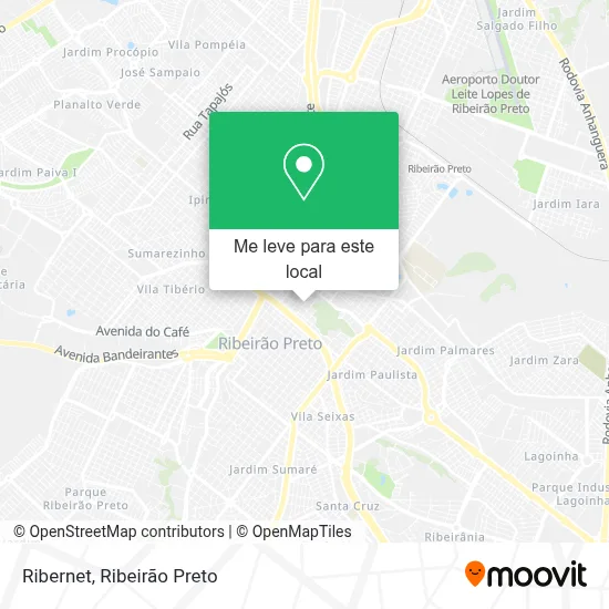 Ribernet mapa