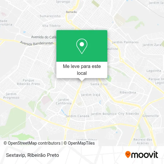 Sextavip mapa