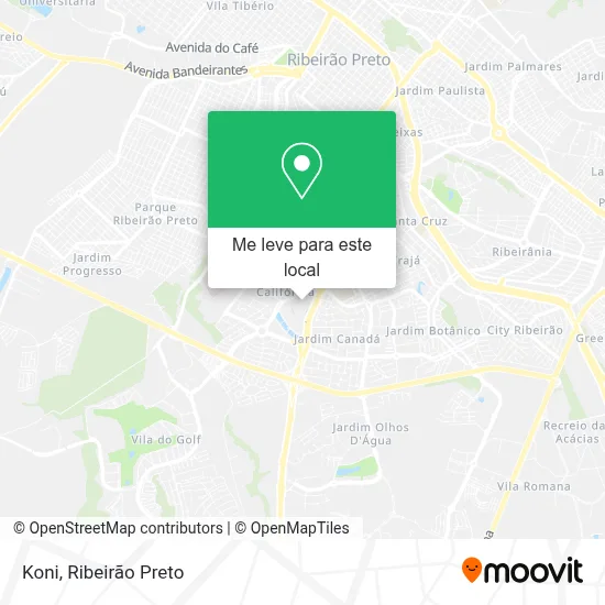 Koni mapa