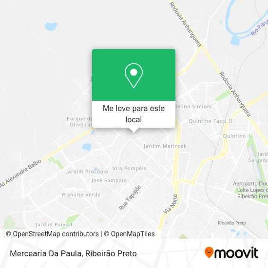 Mercearia Da Paula mapa