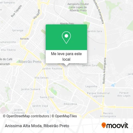 Anissima Alta Moda mapa