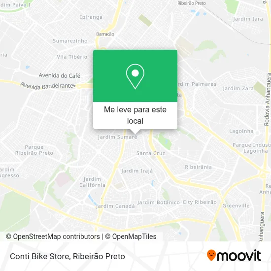 Conti Bike Store mapa