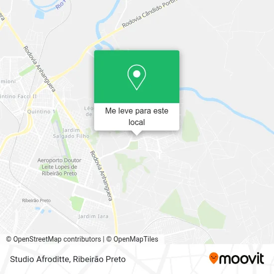 Studio Afroditte mapa