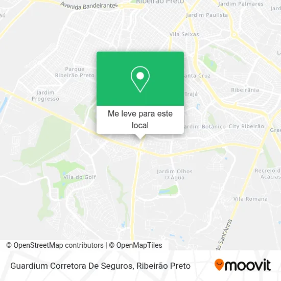 Guardium Corretora De Seguros mapa
