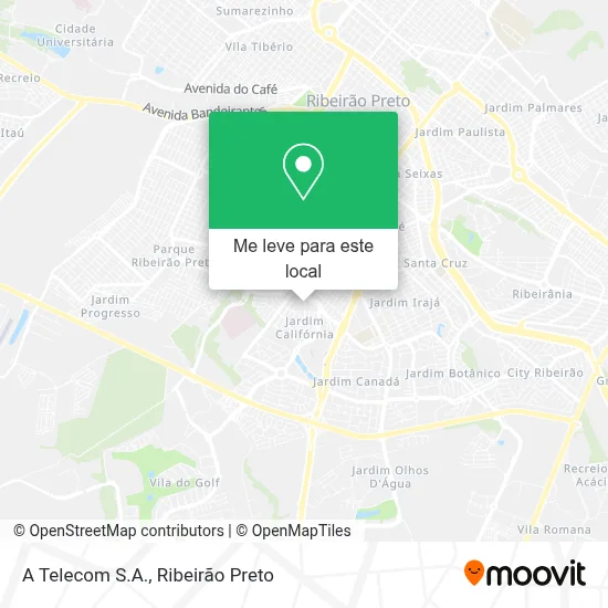 A Telecom S.A. mapa