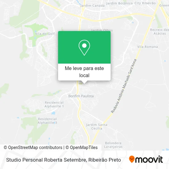 Studio Personal Roberta Setembre mapa