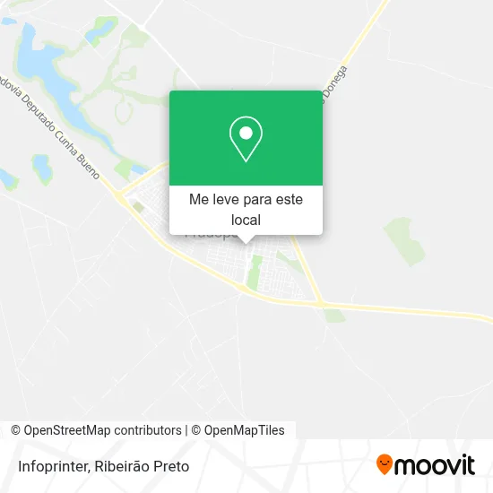 Infoprinter mapa