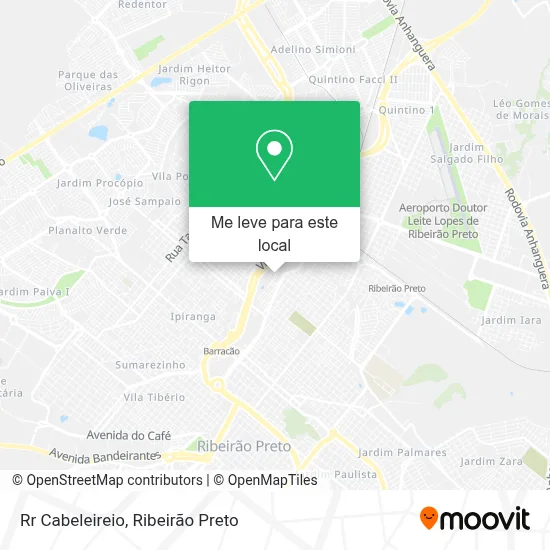 Rr Cabeleireio mapa