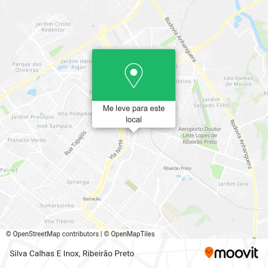 Silva Calhas E Inox mapa
