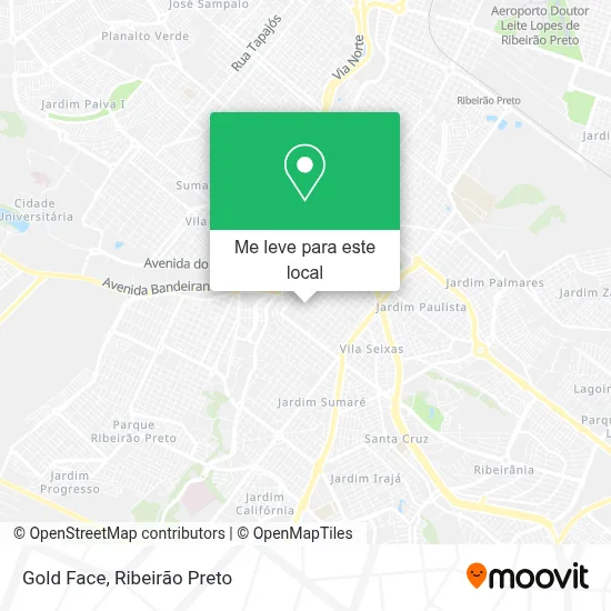 Gold Face mapa