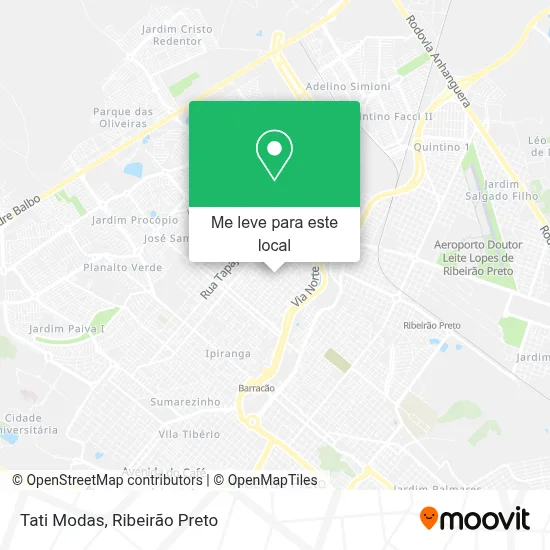 Tati Modas mapa
