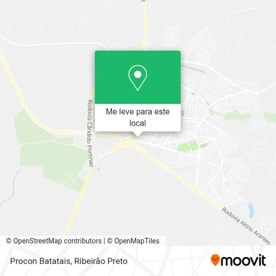 Procon Batatais mapa