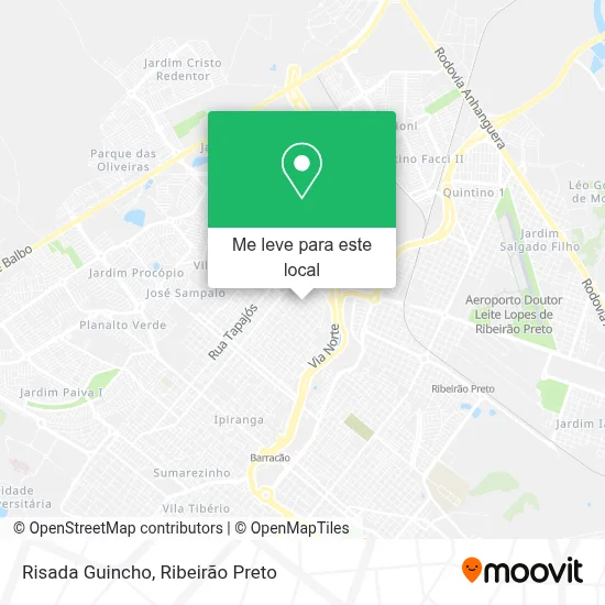 Risada Guincho mapa