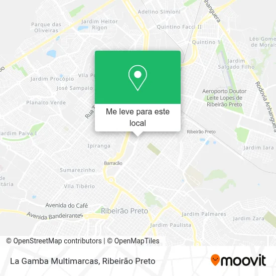 La Gamba Multimarcas mapa