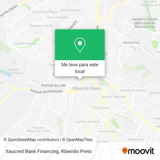 Itaucred Bank Financing mapa