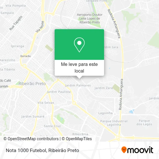 Nota 1000 Futebol mapa