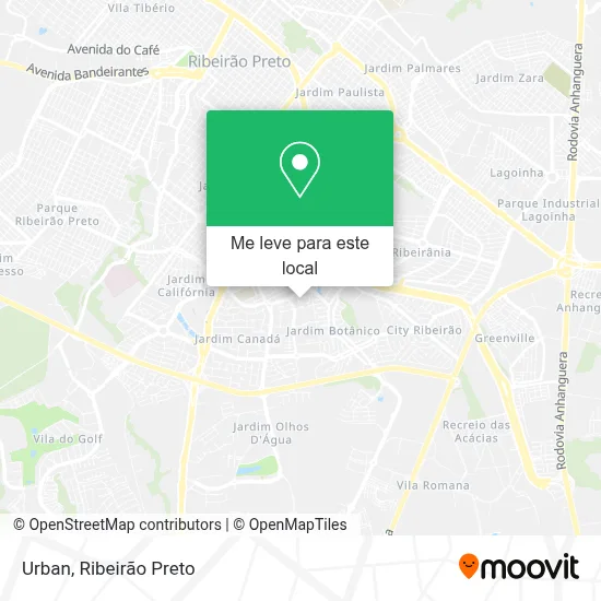Urban mapa