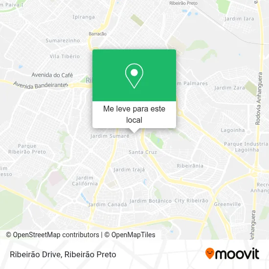 Ribeirão Drive mapa