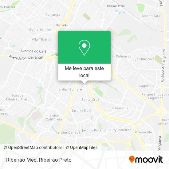 Ribeirão Med mapa