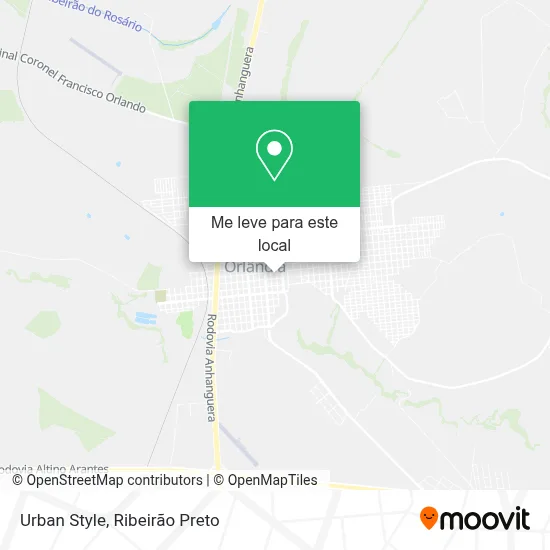 Urban Style mapa