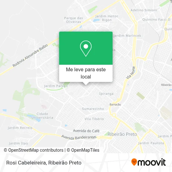 Rosi Cabeleireira mapa