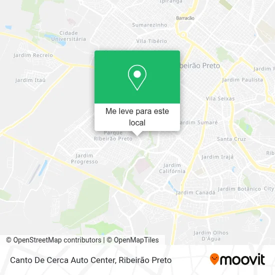 Canto De Cerca Auto Center mapa