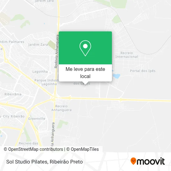 Sol Studio Pilates mapa