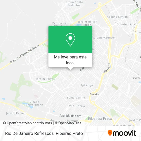 Rio De Janeiro Refrescos mapa