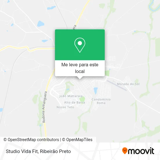 Studio Vida Fit mapa
