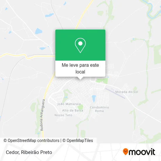 Cedor mapa