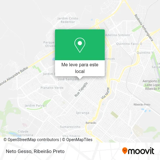 Neto Gesso mapa