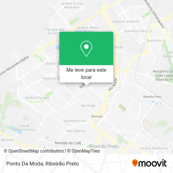 Ponto Da Moda mapa