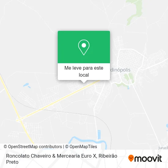 Roncolato Chaveiro & Mercearia Euro X mapa