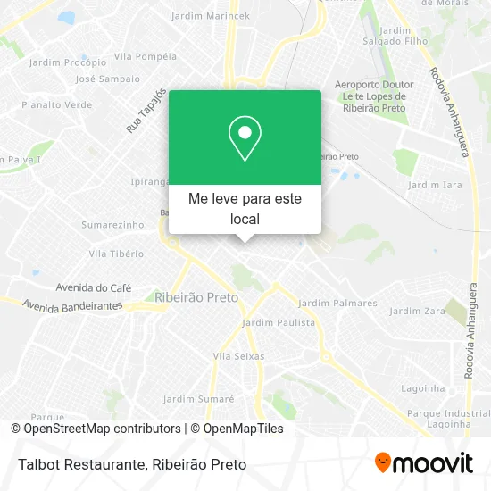 Talbot Restaurante mapa