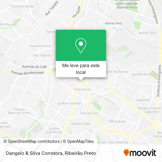 Dangelo & Silva Corretora mapa