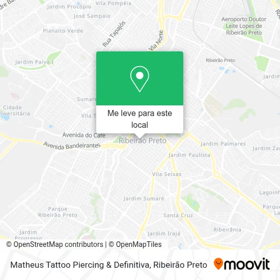 Matheus Tattoo Piercing & Definitiva mapa