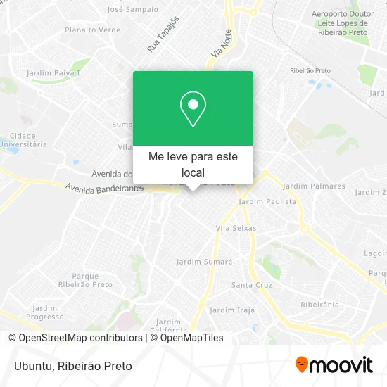 Ubuntu mapa